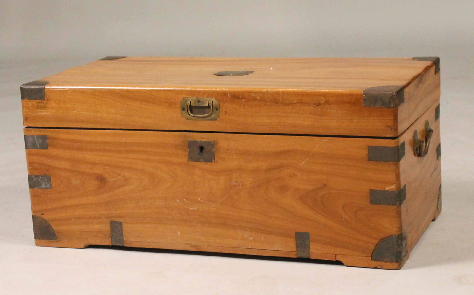 Brass Mounted Diminutive Cedar Blanket Chest (1 of 3)