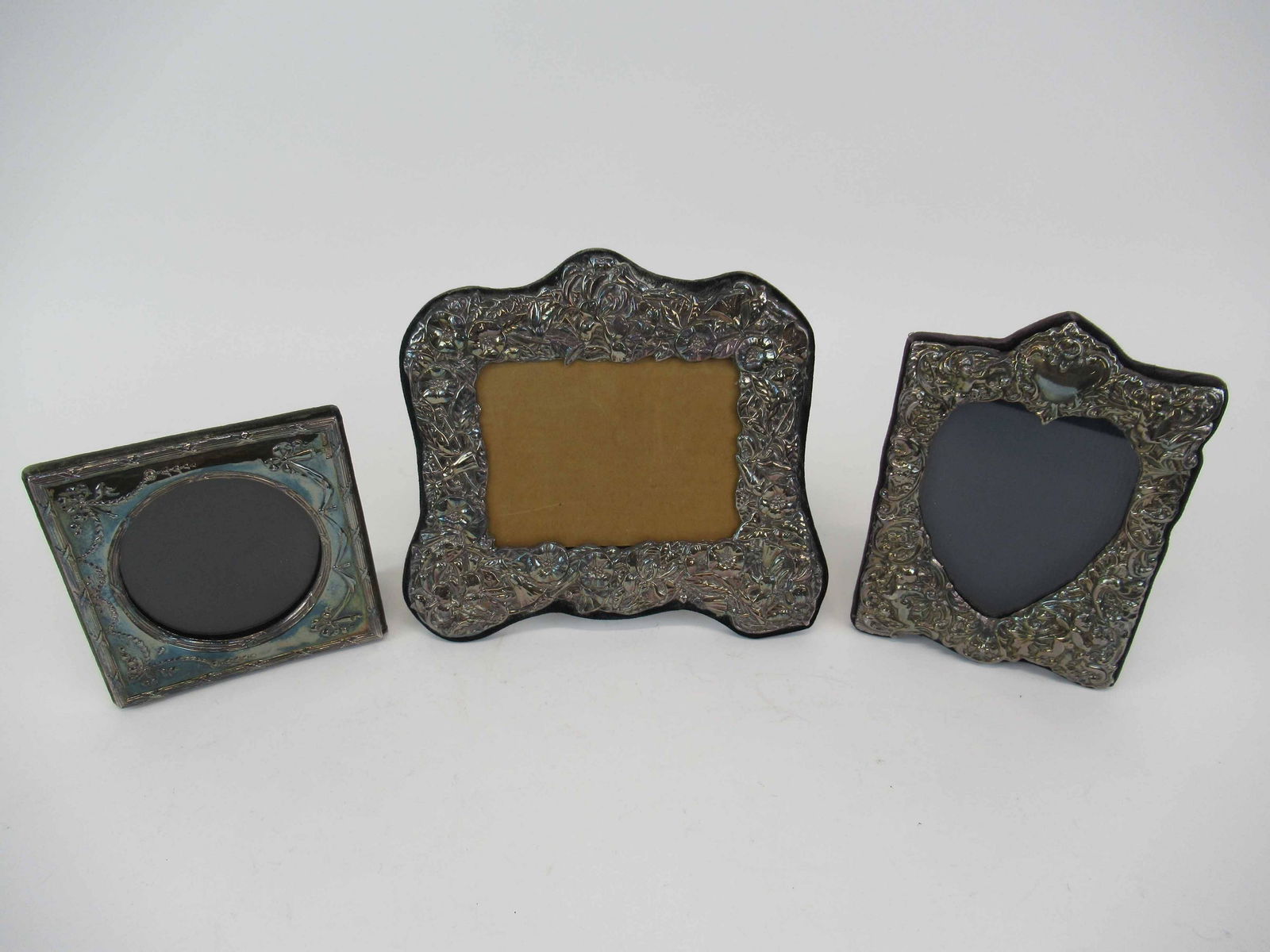 Three Silver Picture Frames (1 of 5)