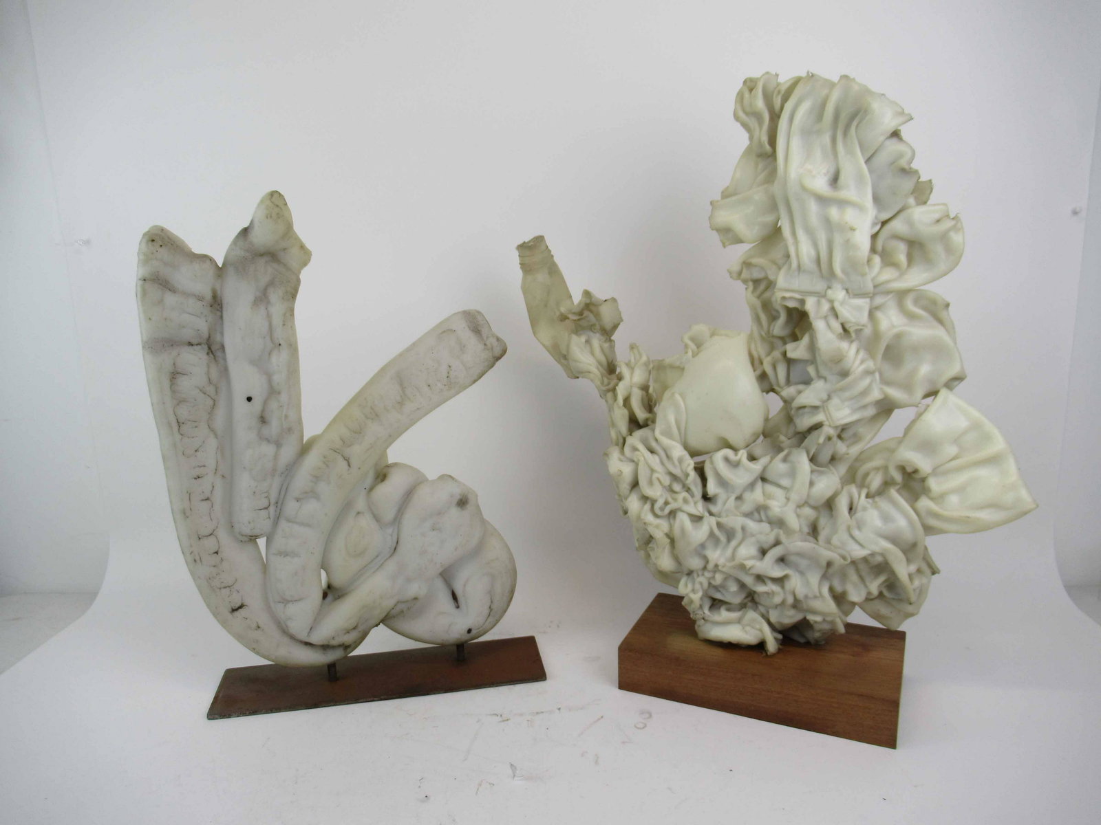 Two Modern Plastic Art Sculpture (1 of 5)
