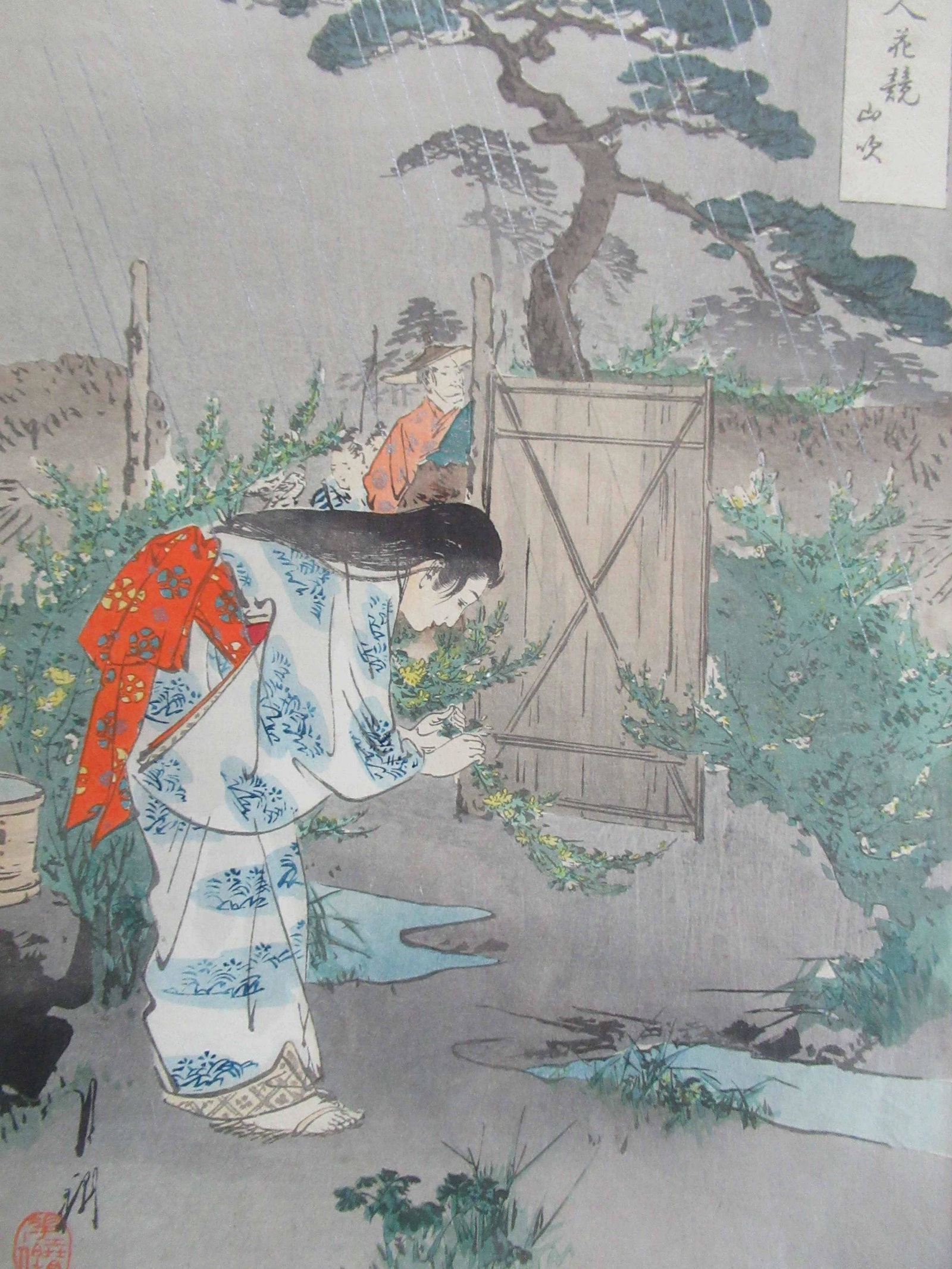 Ogata Gekko Color Woodblock Print (1 of 8)