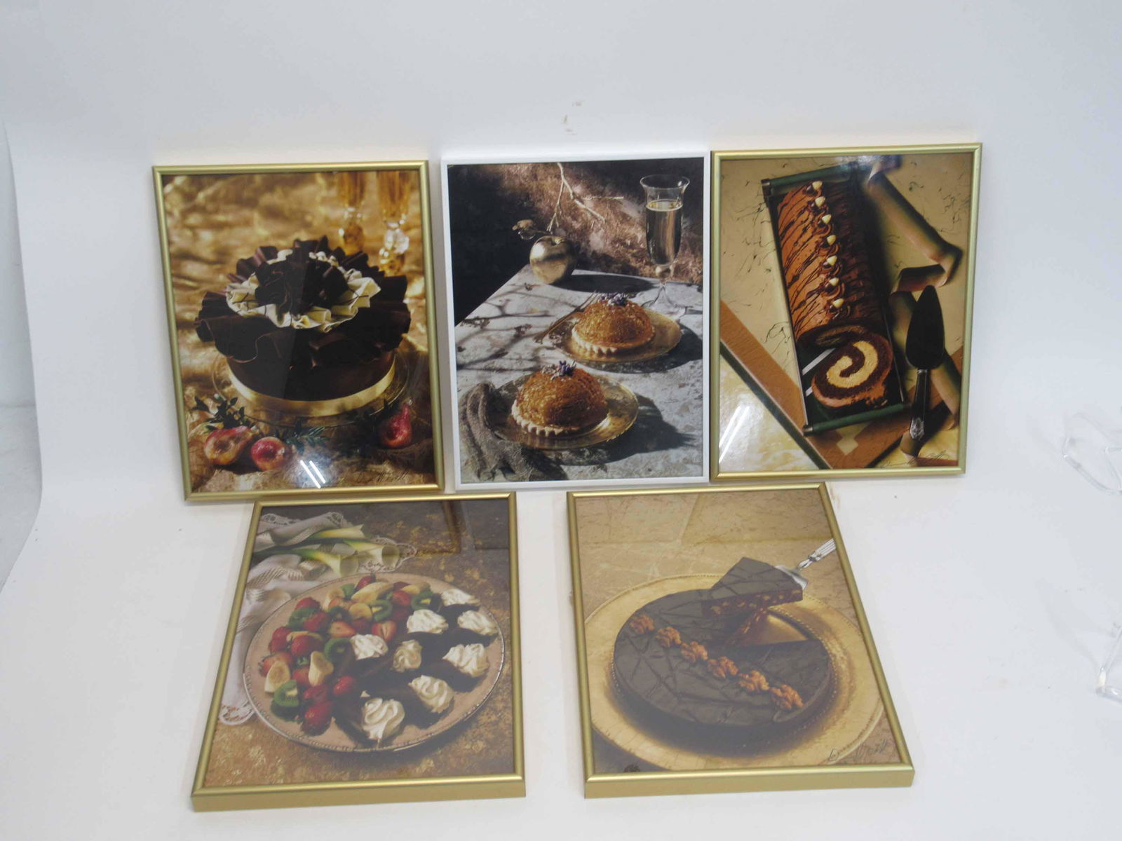 Five Assorted Dessert Photographs (1 of 5)