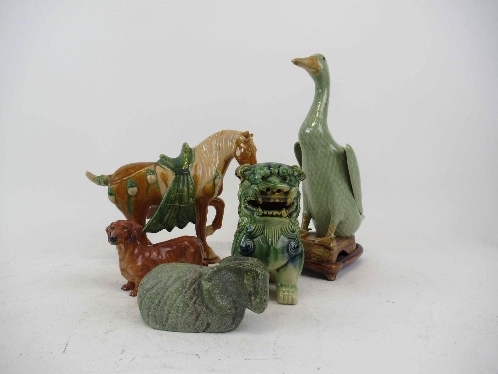 Group of Assorted Figural Table Decor (1 of 10)