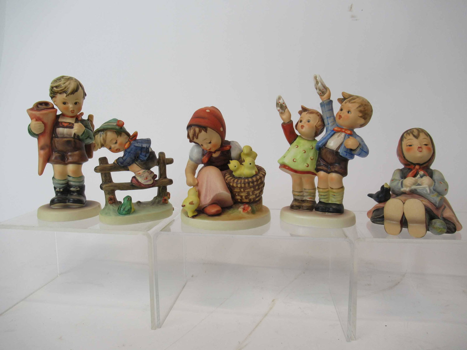Five M. J. Hummel Goebel Figurines (1 of 9)
