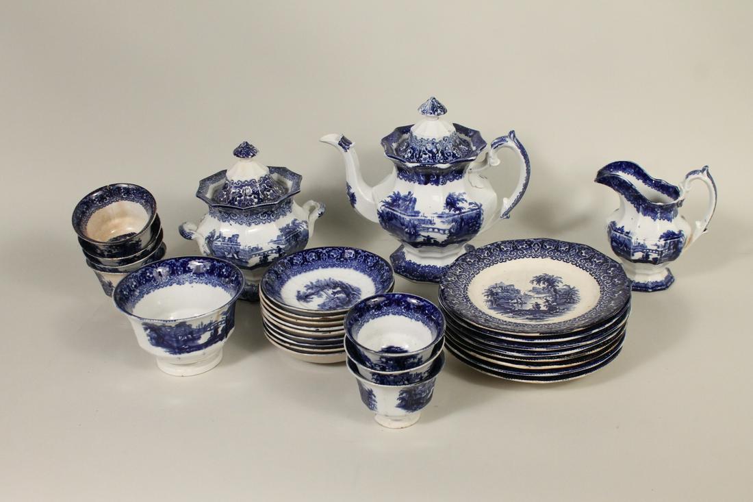 Partial Set of Tivoli Ironstone Dessert Service (1 of 7)