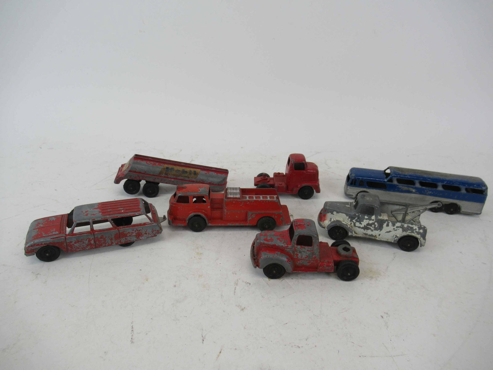 Assorted Toy Trucks Including Tootsie & Hubley (1 of 3)