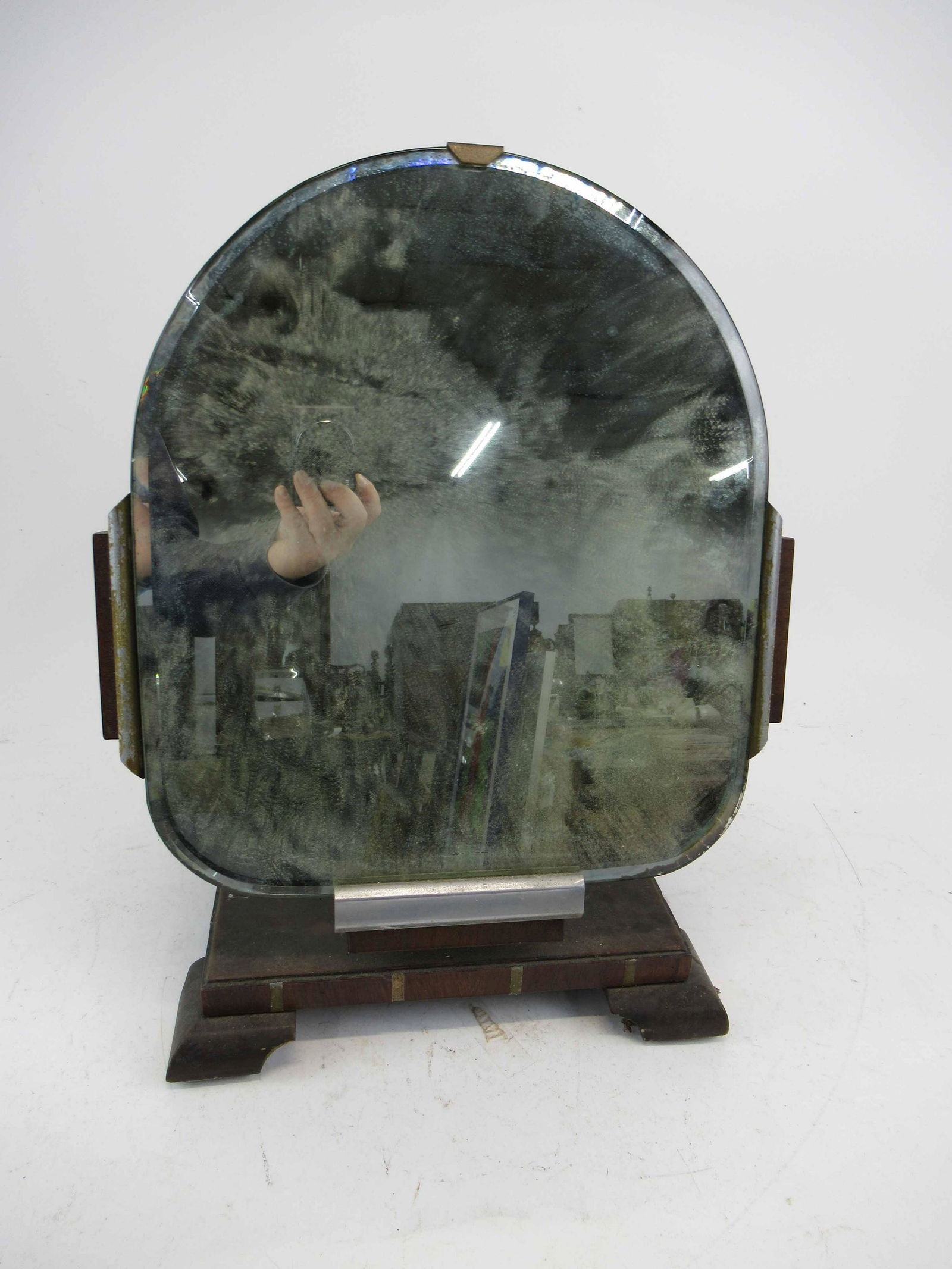 Art Deco Adjustable Shaving Mirror (1 of 4)
