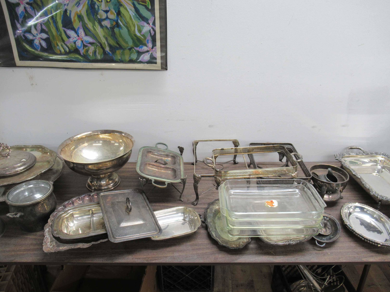 Group of Assorted Silver Plated Table Articles (1 of 4)