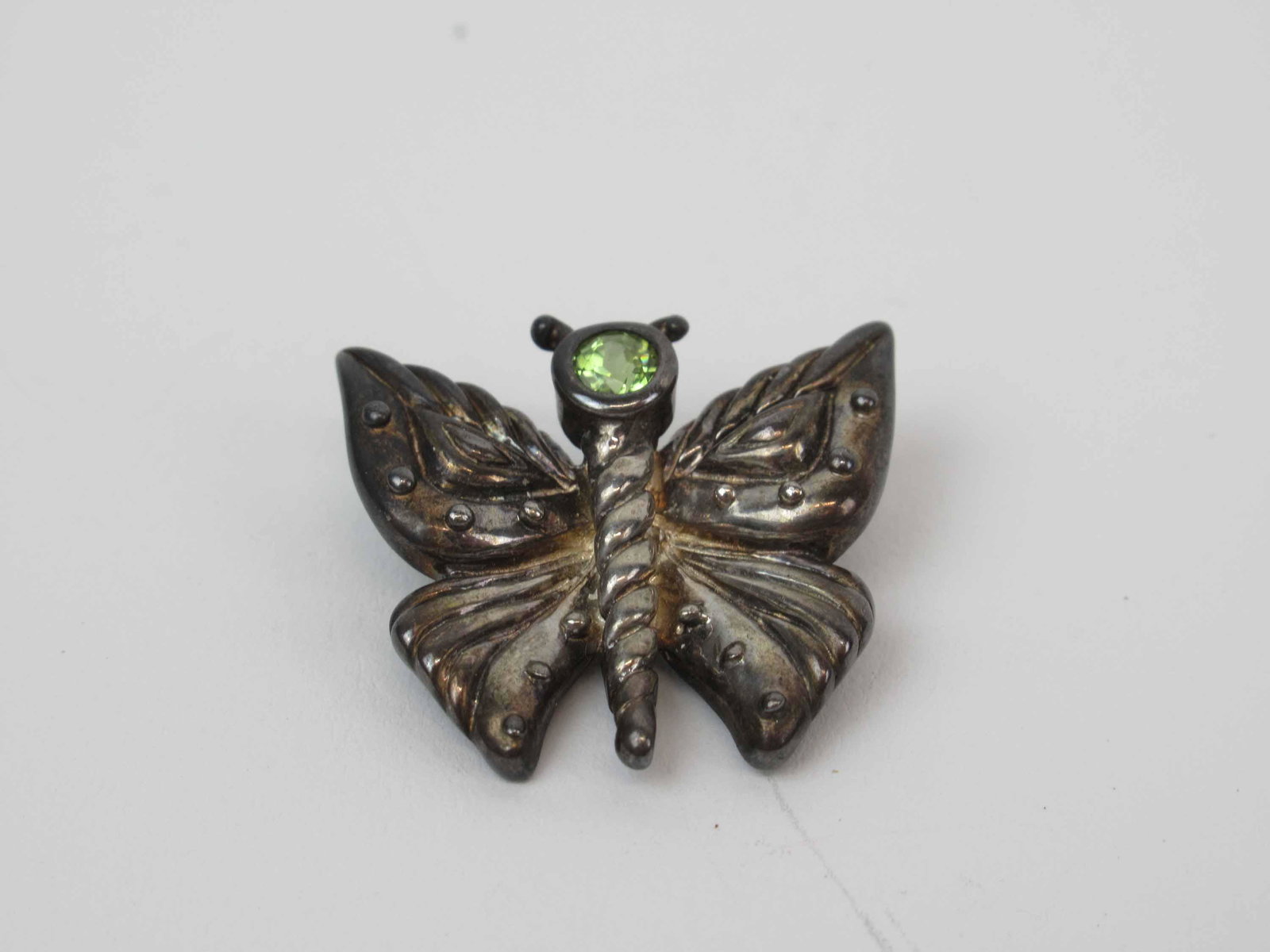 Judith Ripka Sterling Silver Butterfly Pin (1 of 4)