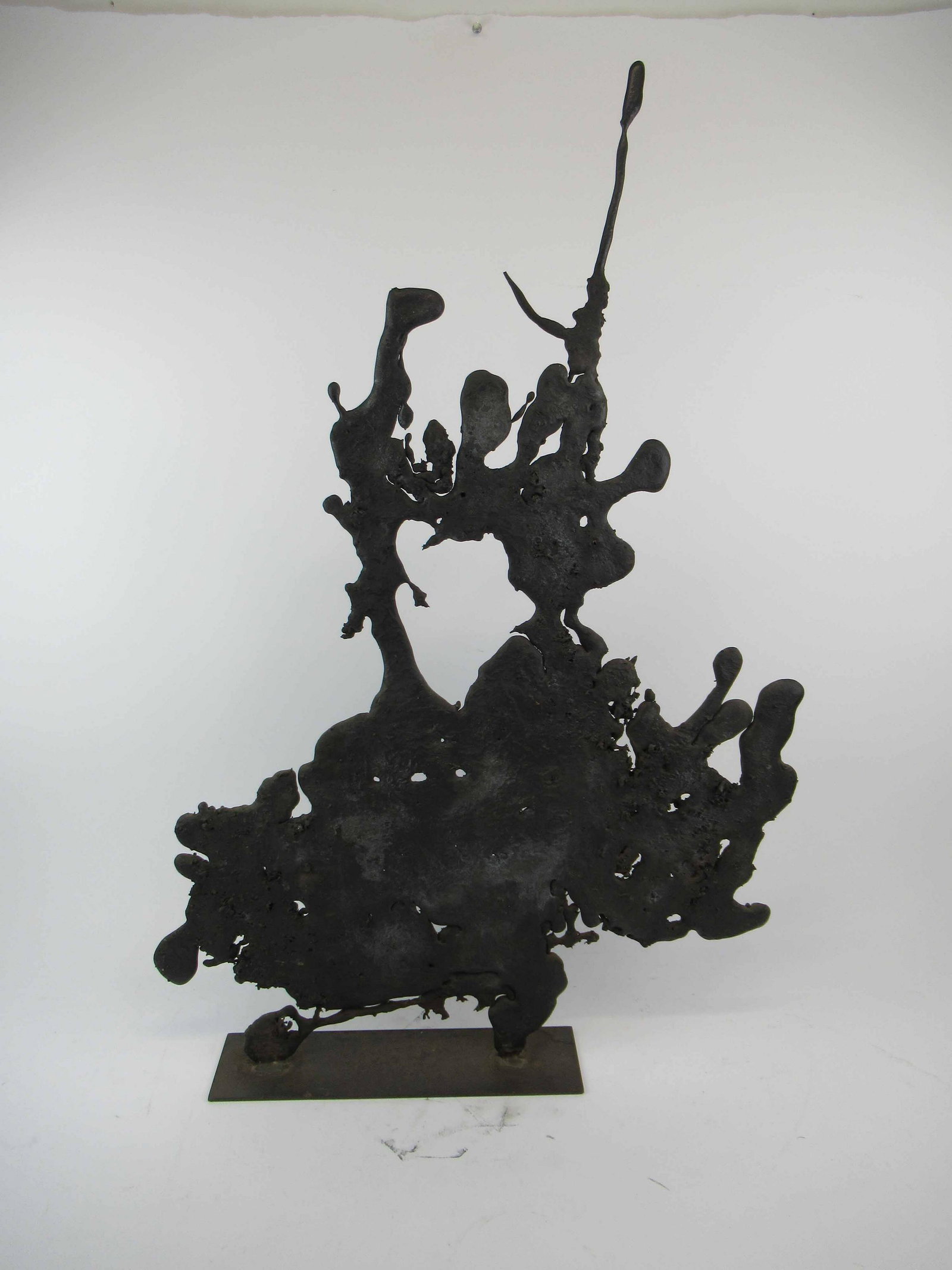 Contemporary Modern Slag Metalwork Sculpture (1 of 6)