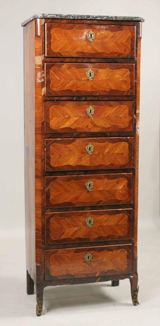 Louis XV Marble Top Semainier (1 of 7)