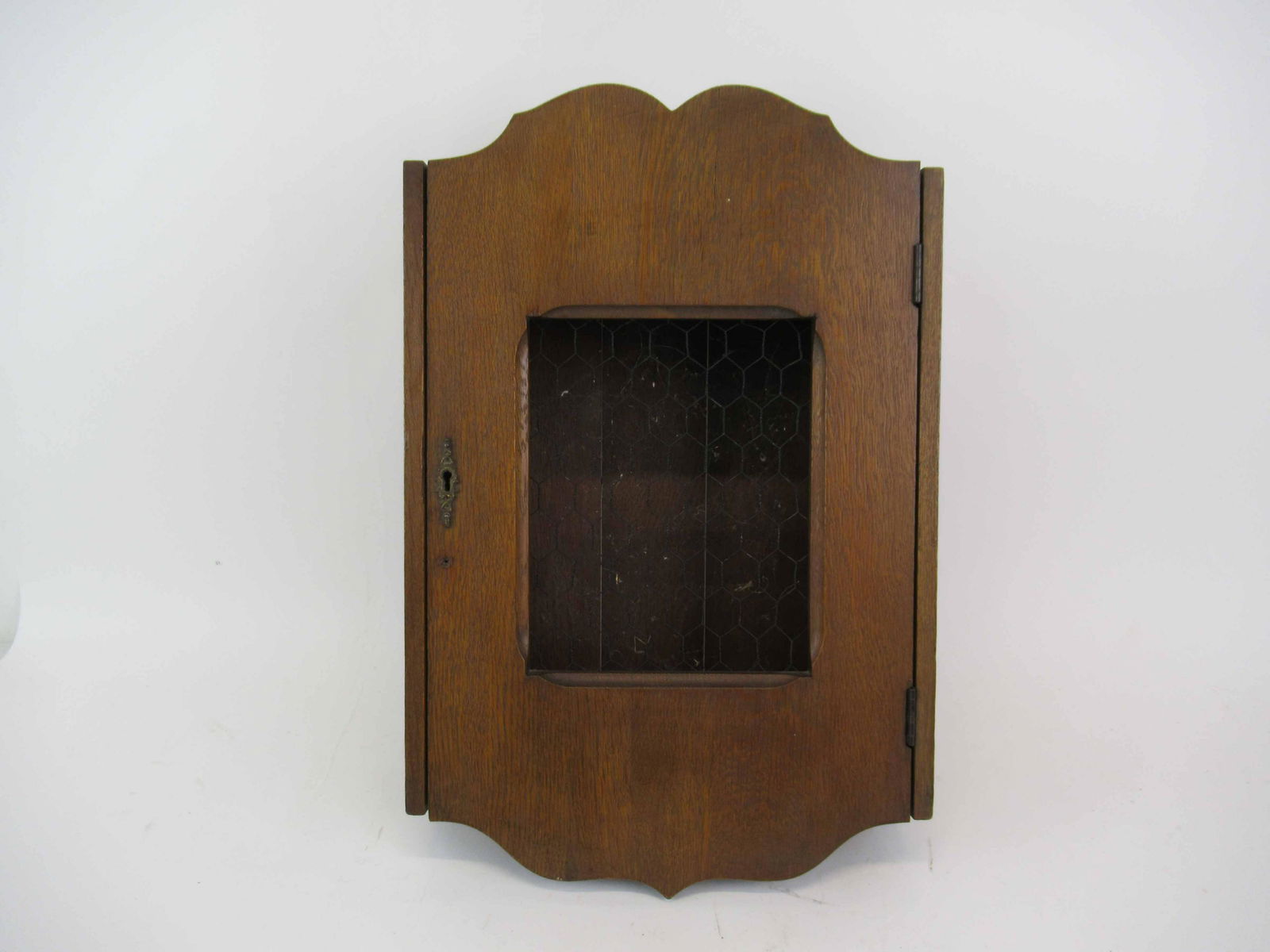 Oak Hanging Wall Cabinet (1 of 3)