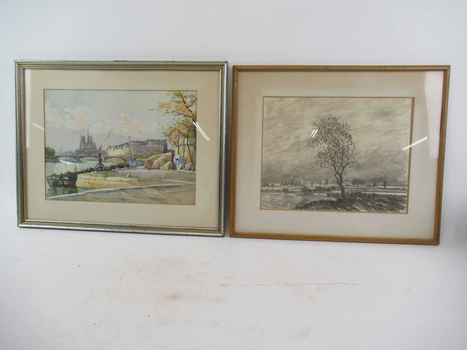 Oskar Kokoschka Print on Paper of Tree Landscape (1 of 4)