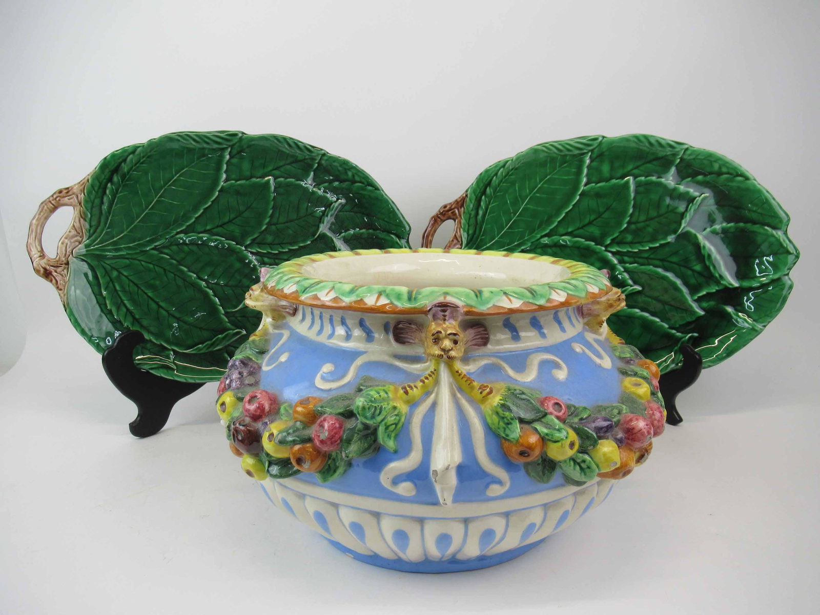 Large Italian Pottery Jardiniere (1 of 11)