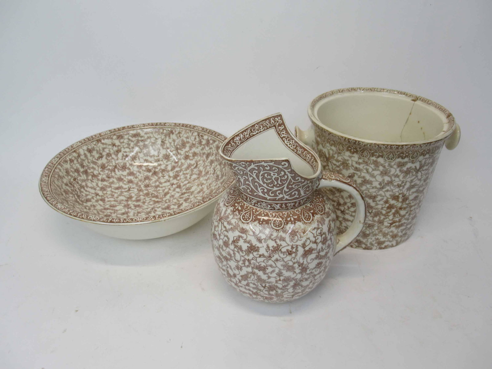 Antique Doulton Burslom Washroom Set (1 of 12)