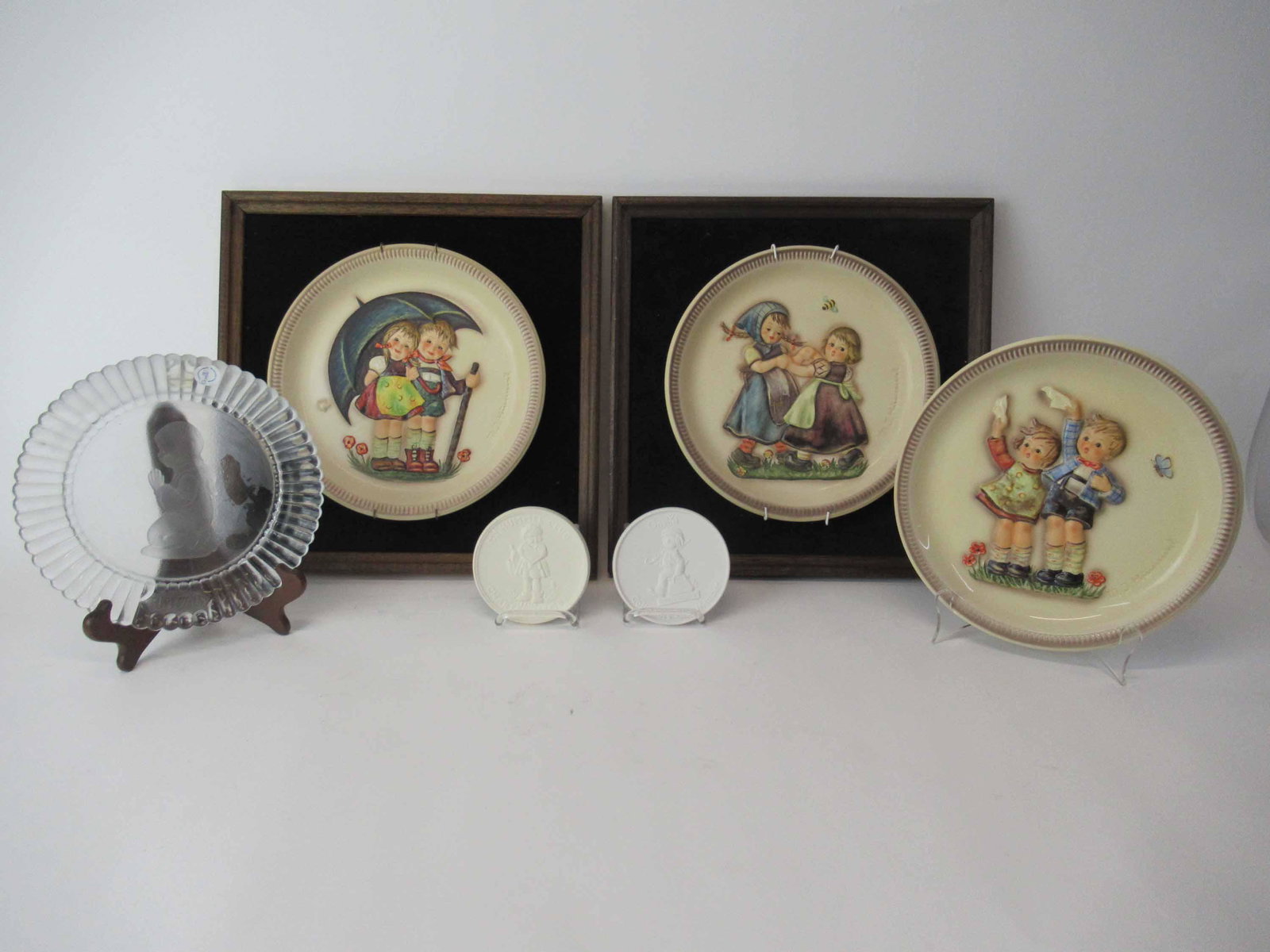 Three M. J. Hummel Goebel Anniversary Plates (1 of 10)