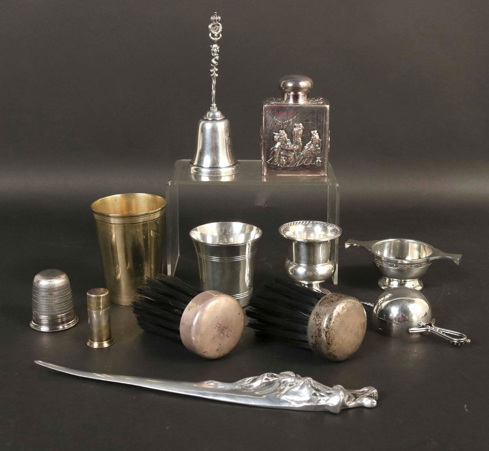 Pair of Gorham Sterling Silver Handled Brushes (1 of 7)