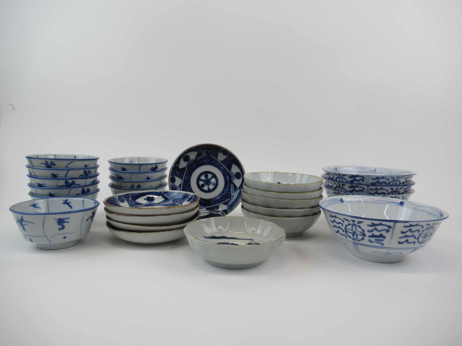 Group of Assorted Asian Bowls and Plates (1 of 12)