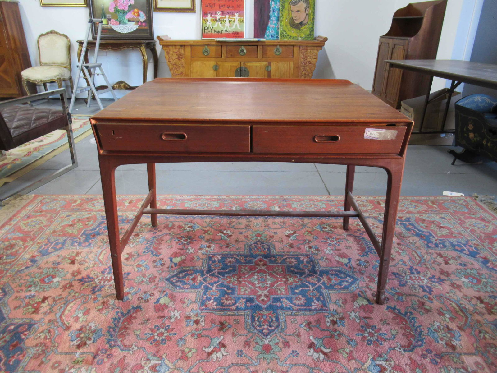 Mid Century Modern Danish Desk (1 of 9)