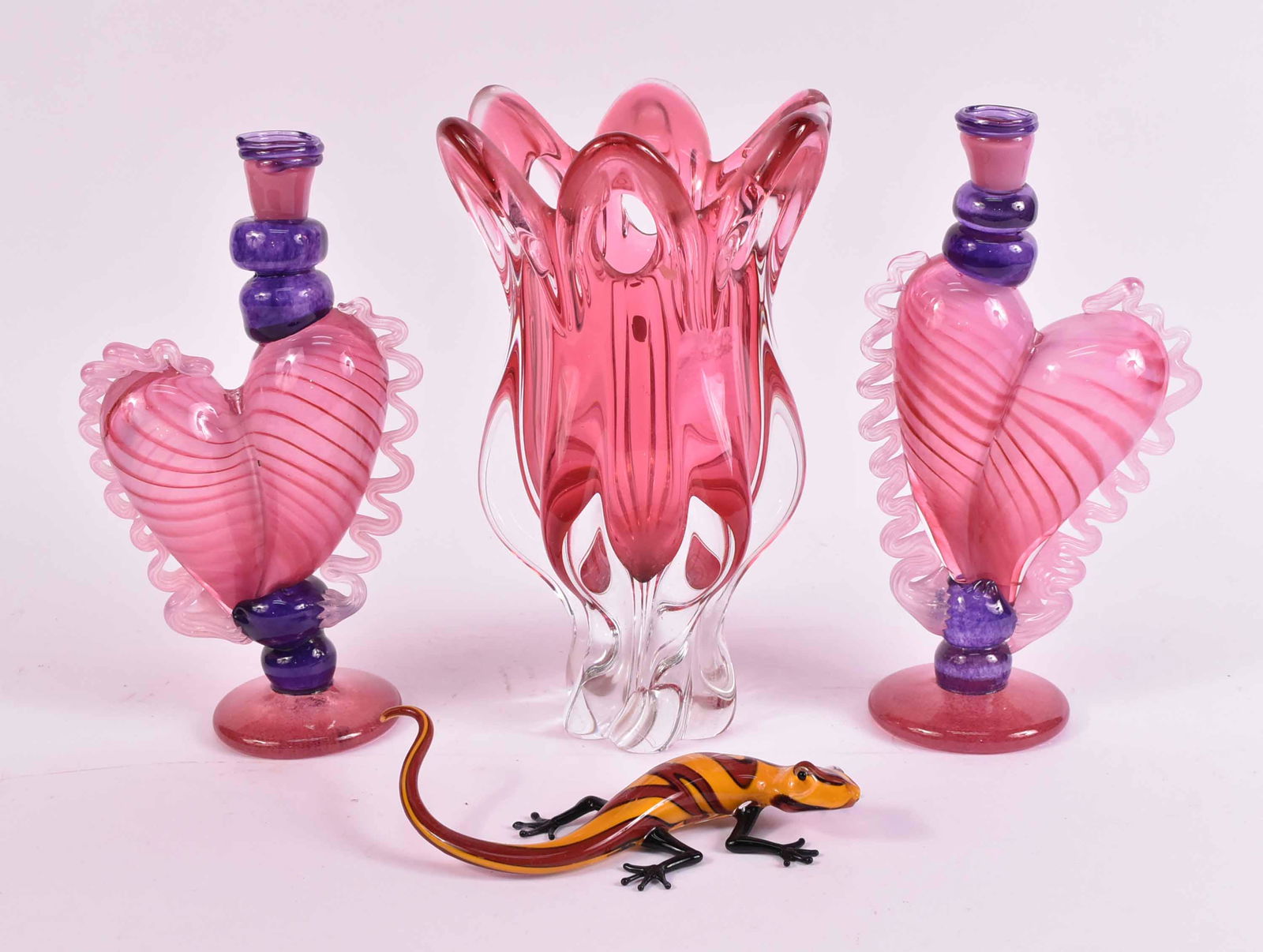 Four Modern Art Glass Table Articles (1 of 6)