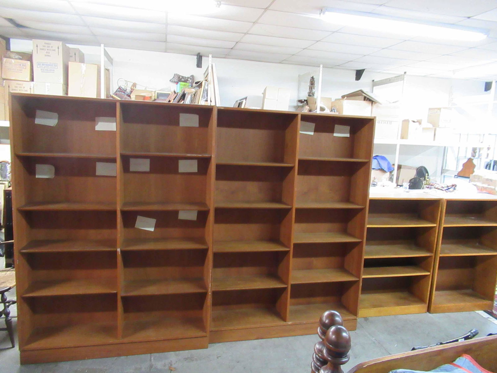 Pair of Danish Modern Bookcases (1 of 4)