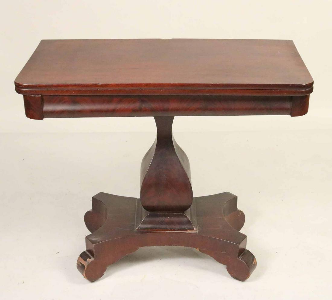 Empire Mahogany Game Table (1 of 6)