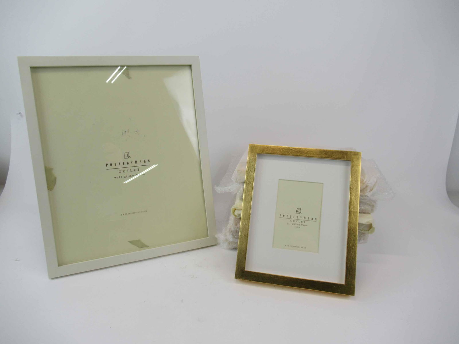 Seven Gold Pottery Barn 4" X 6" Picture Frames (1 of 3)