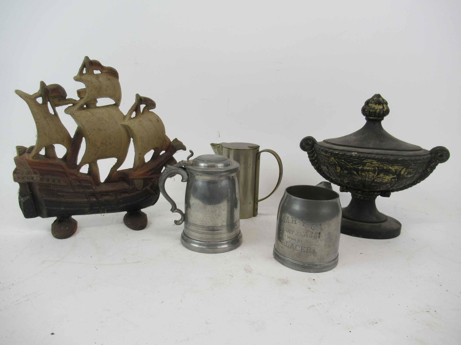 Iron Sail Ship Door Stop (1 of 9)