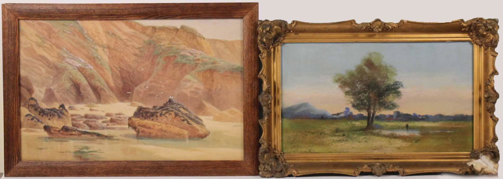 Gouache on Paper, Coast, William E. Croxford (1 of 7)