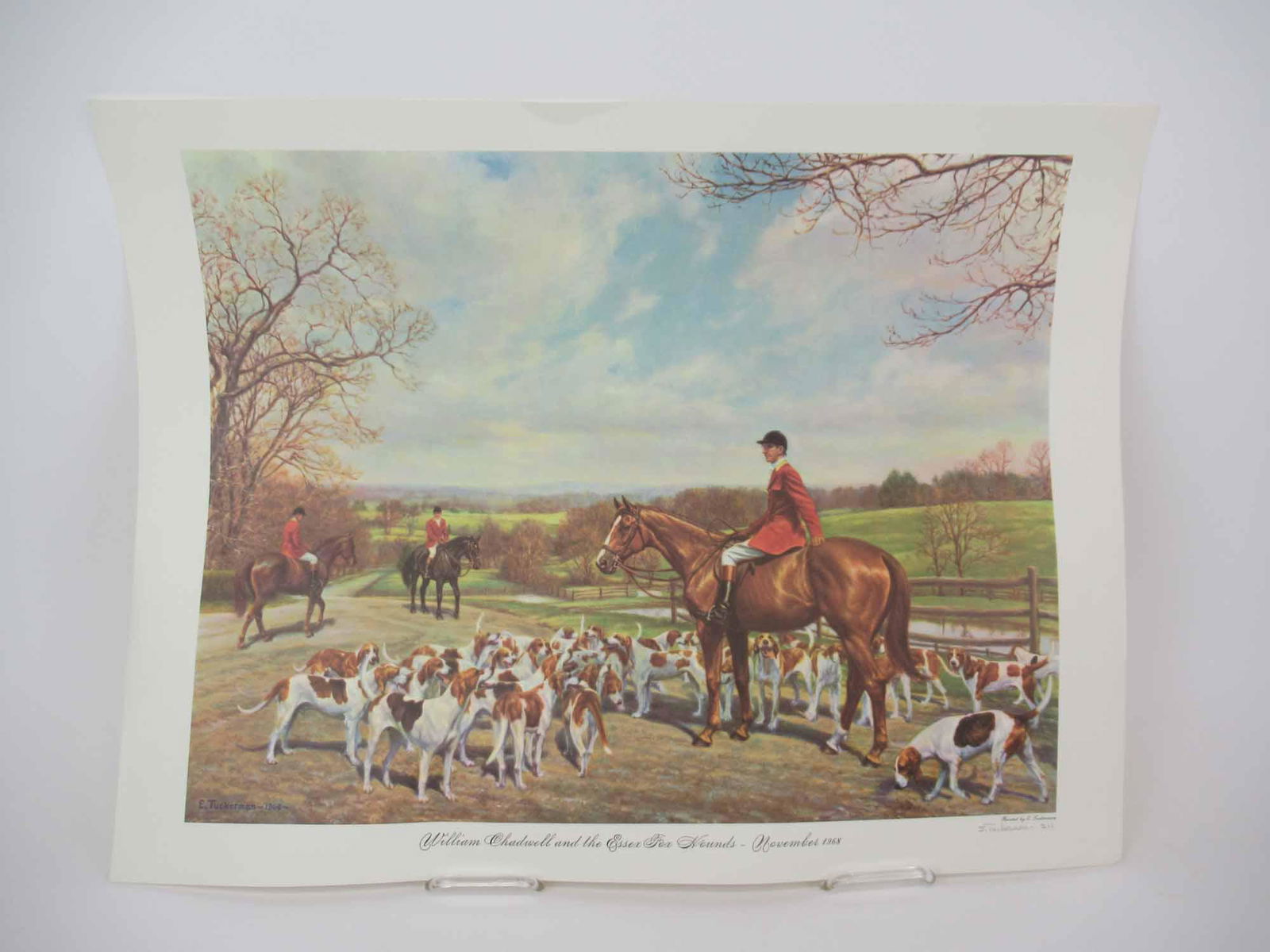 William Chadwell and Essex Fox Hounds Print (1 of 5)