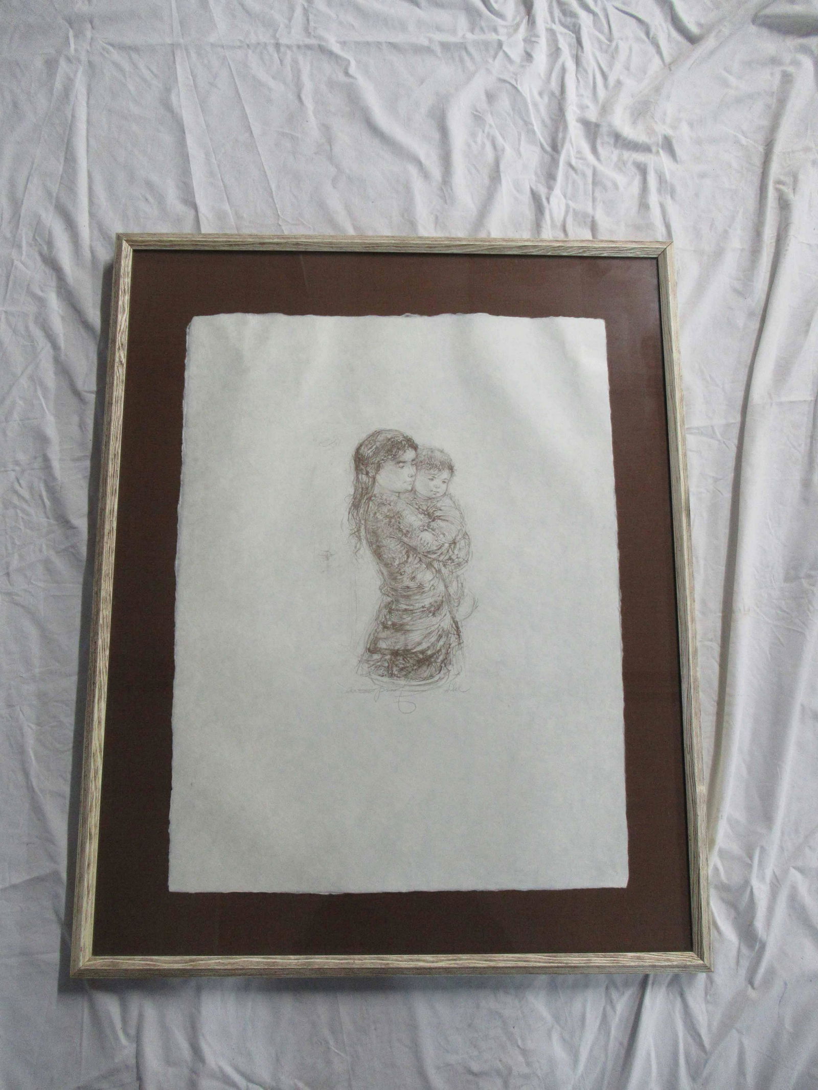 Lithograph, Edna Hibel, Signed Artist Proof (1 of 6)