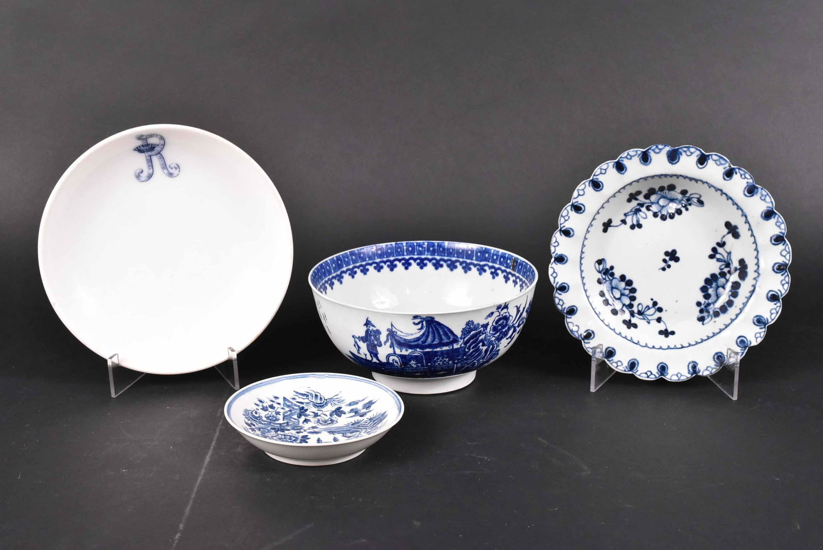 Three Blue and White Delftware Porcelain (1 of 5)