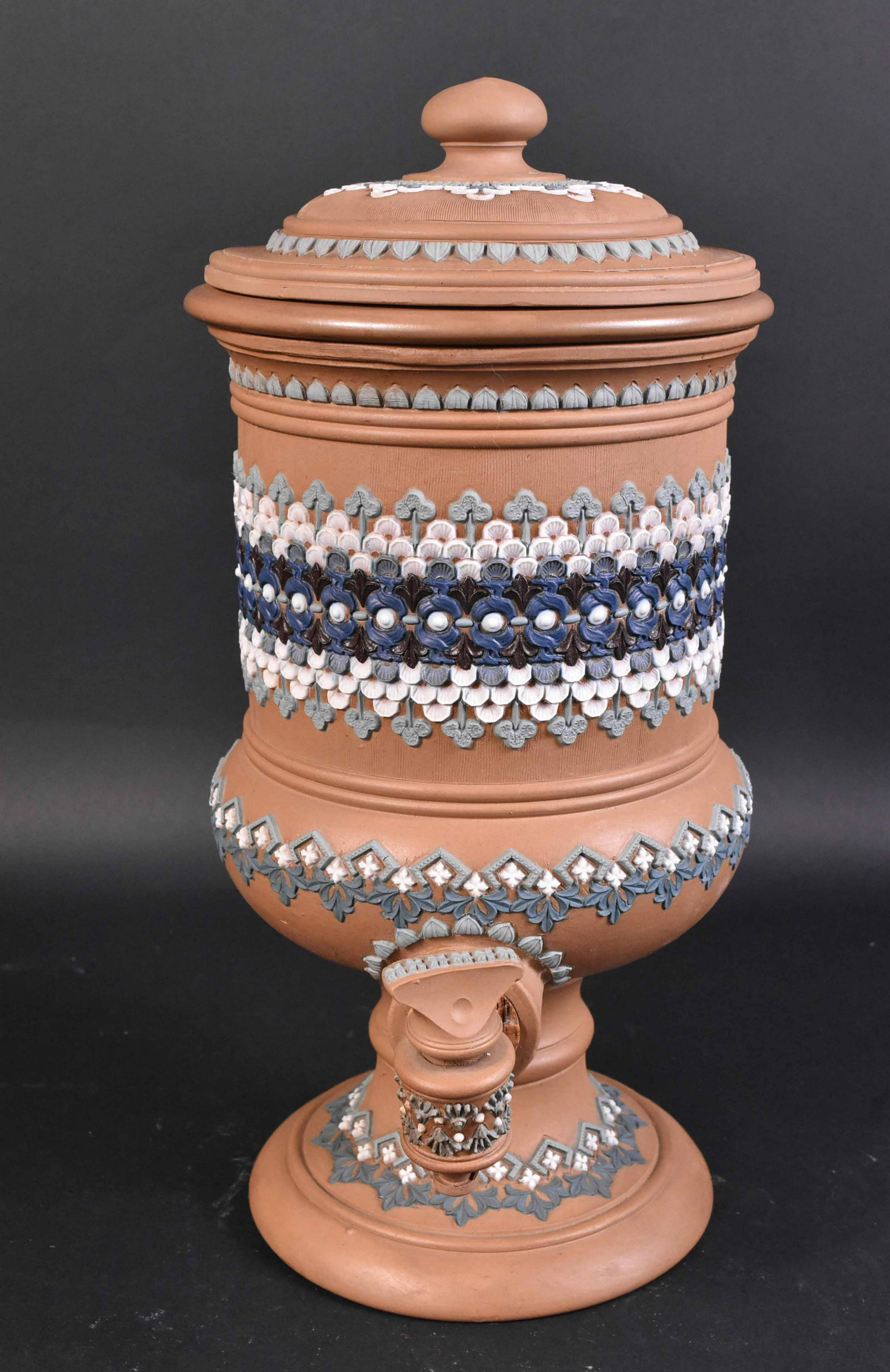 Royal Doulton Silicon Earthenware Hot Water Urn: 14-1/2"h