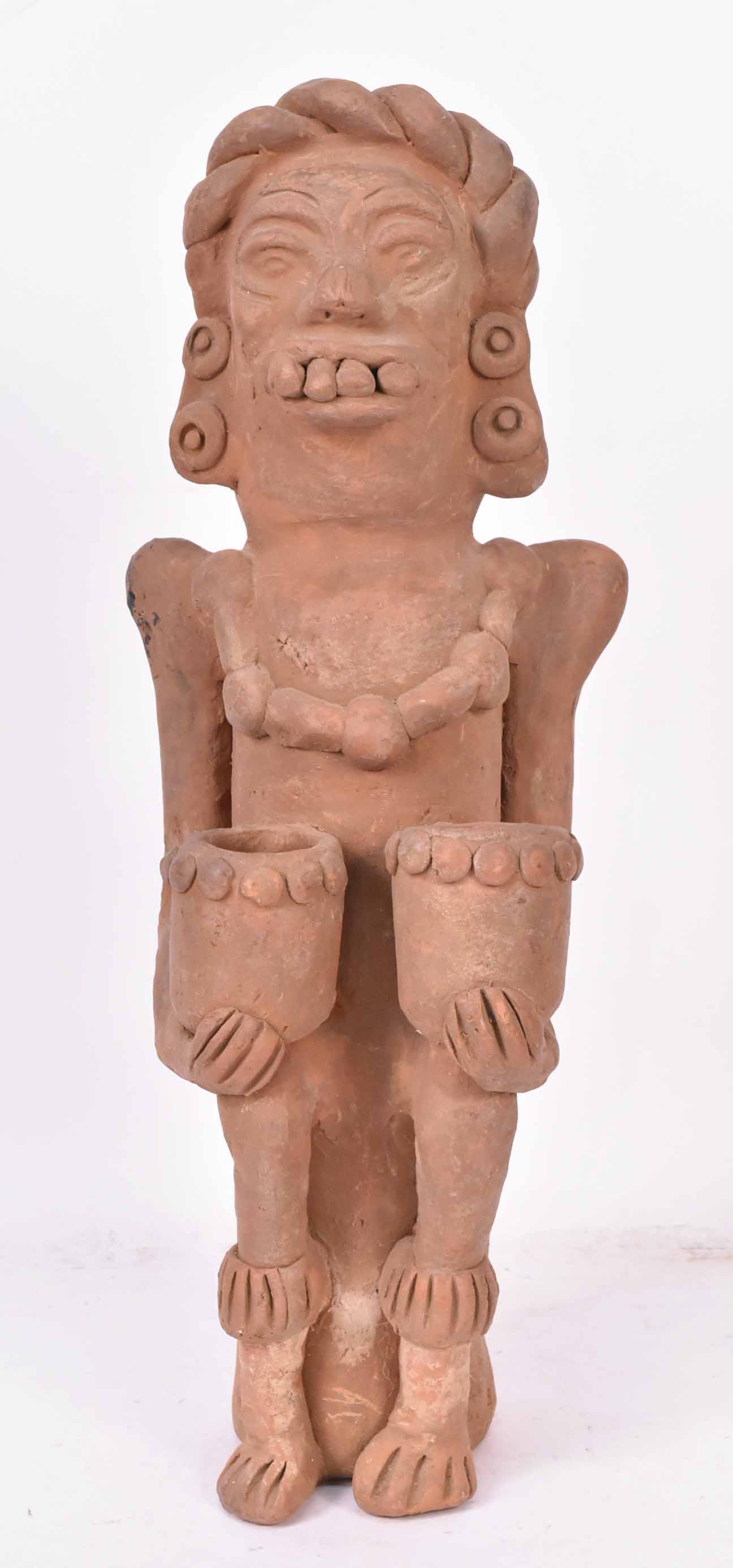 Mayan Style Terracotta Figure (1 of 6)