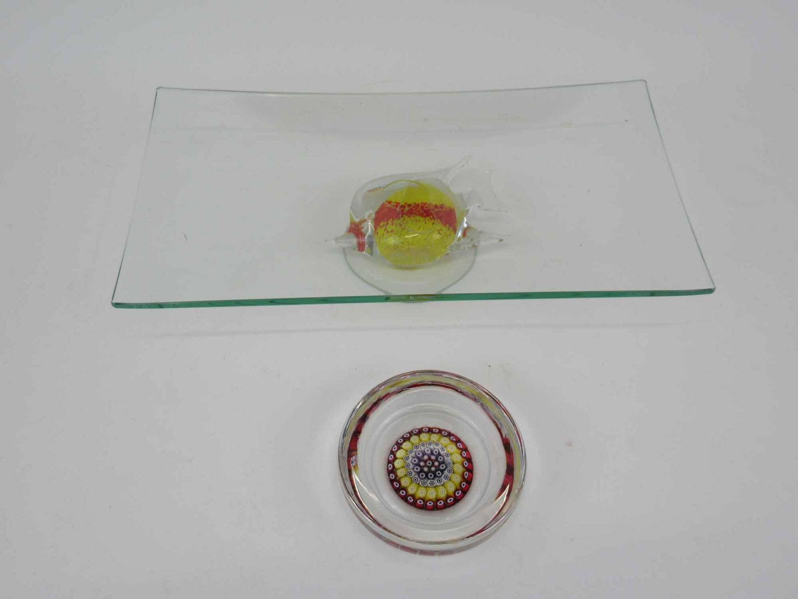 Murano Style Millefiori Art Glass Bowl (1 of 4)