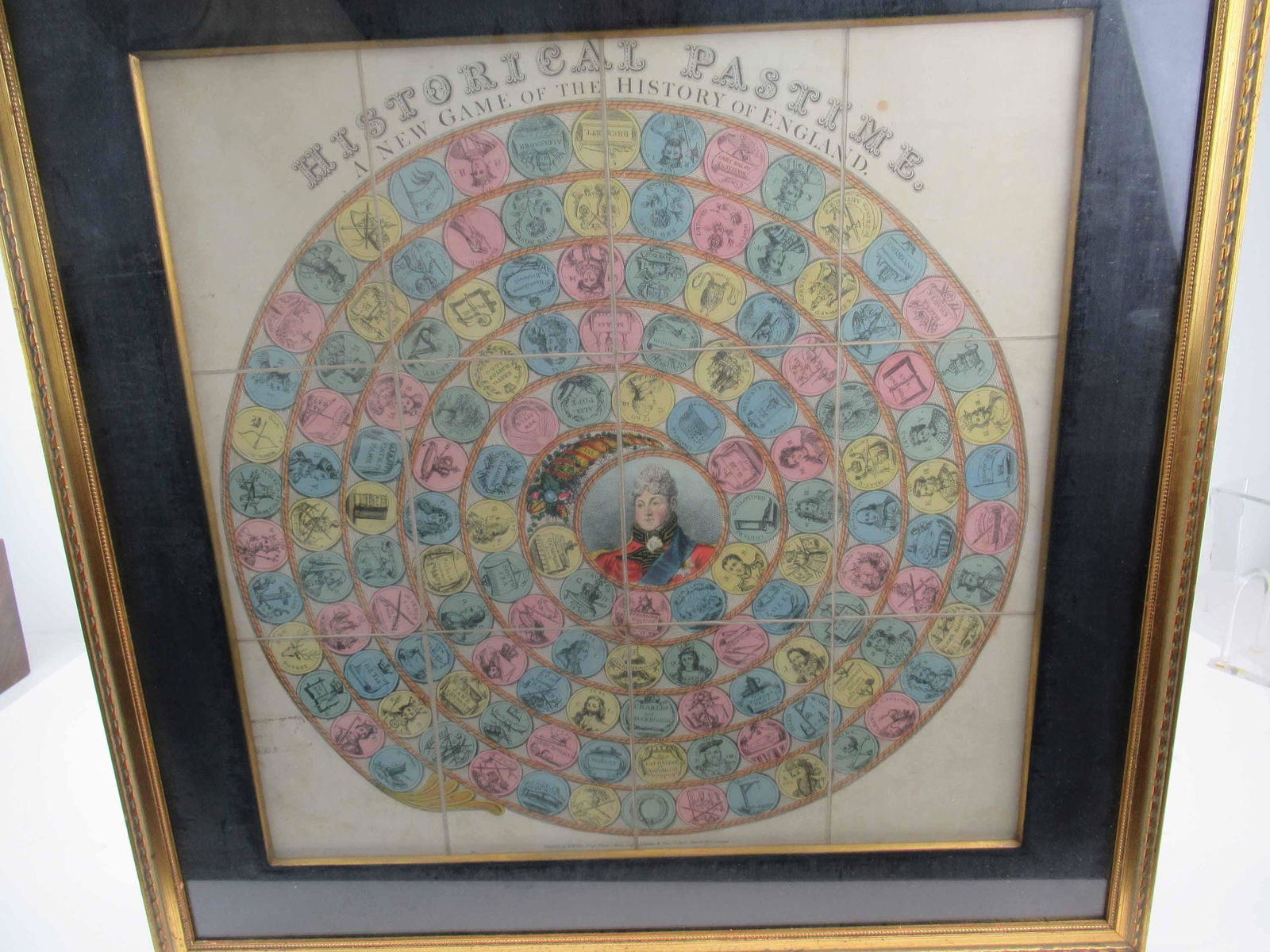 Historical Pastime of England Framed Board Game (1 of 5)