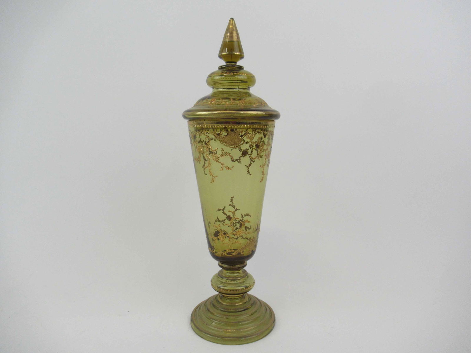 Continental Gilt Enamel Decorated Apothecary Jar (1 of 7)