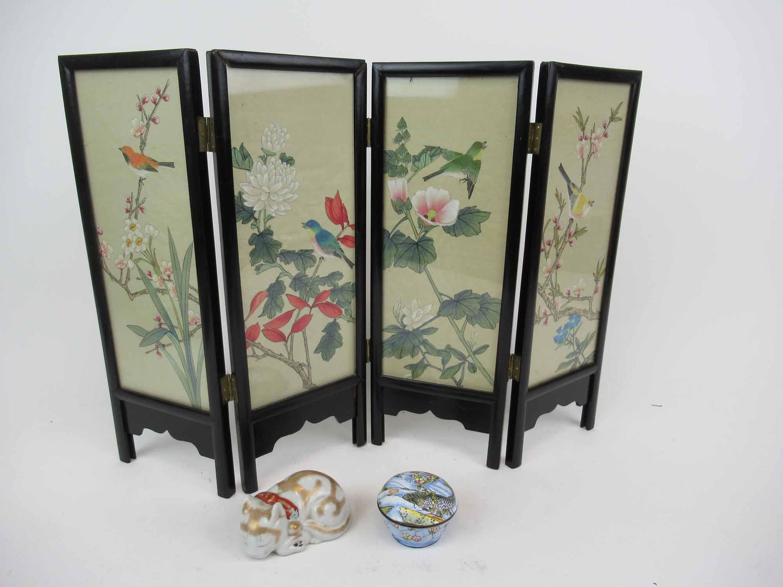 Chinemel Enamel On Copper Trinket Box (1 of 3)