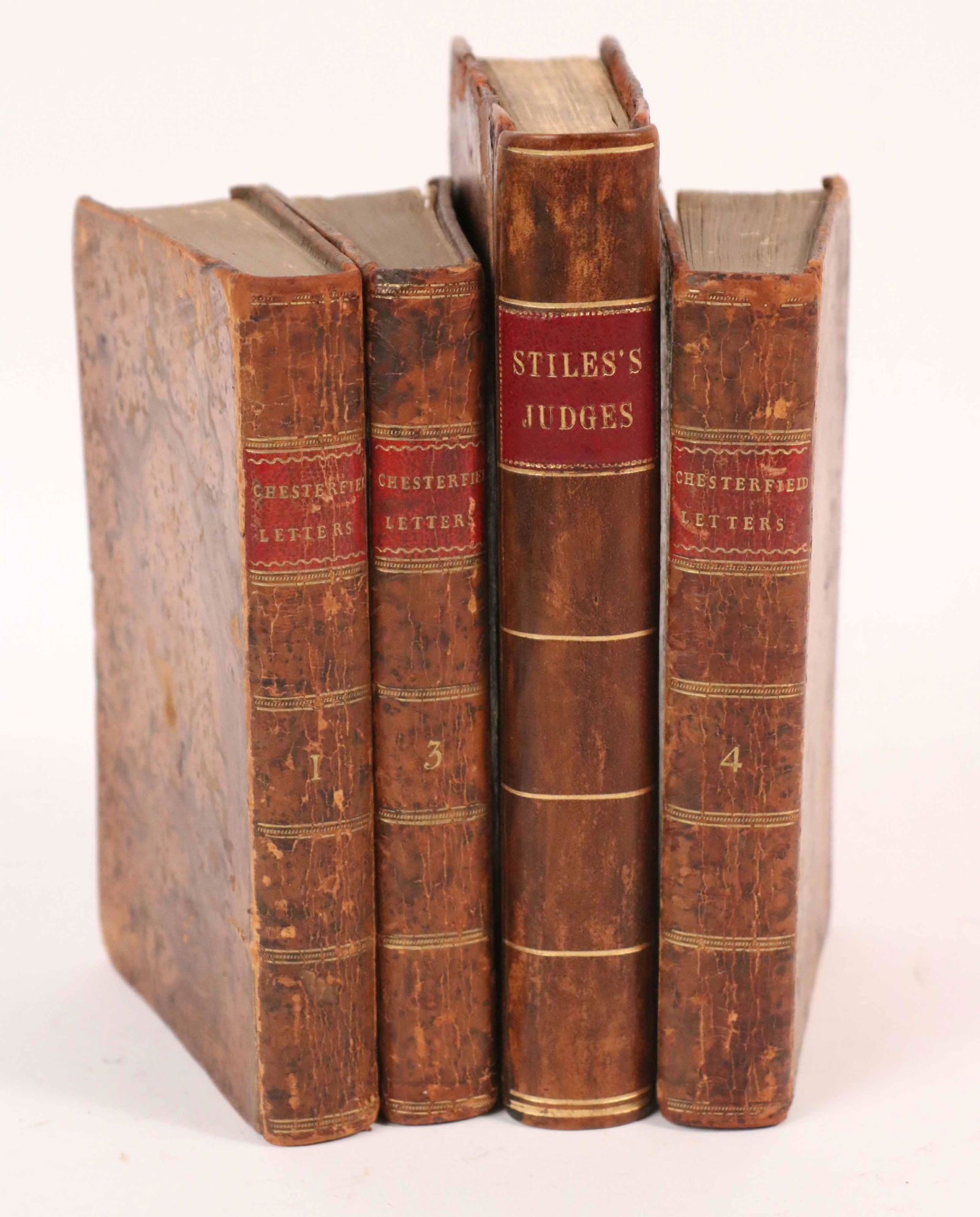 Four Leather Bound Books (1 of 5)