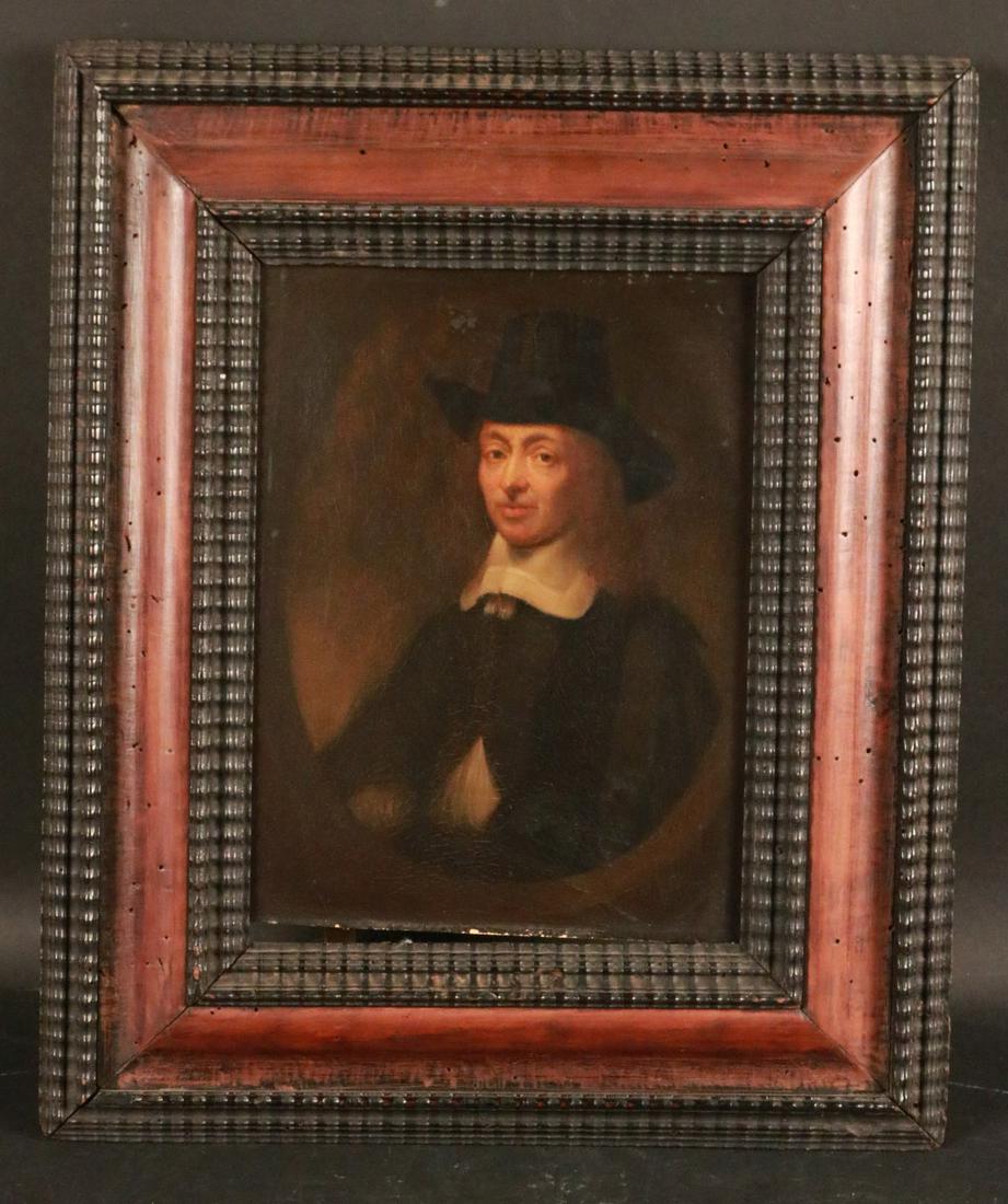 Oil on Panel, Portrait of Sir Constantijn Huygens (1 of 12)