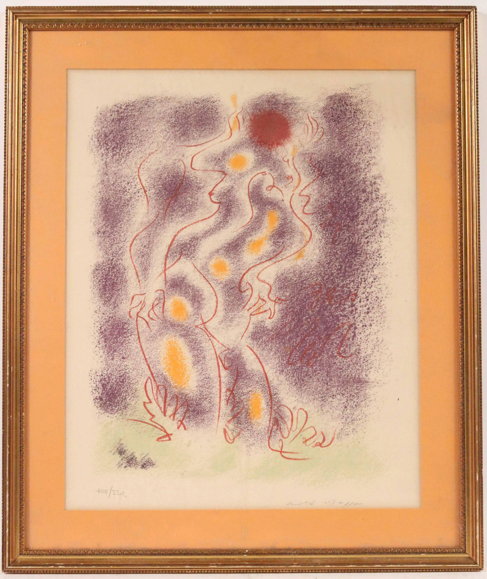 Lithograph, Abstract, Andre Masson (1 of 4)