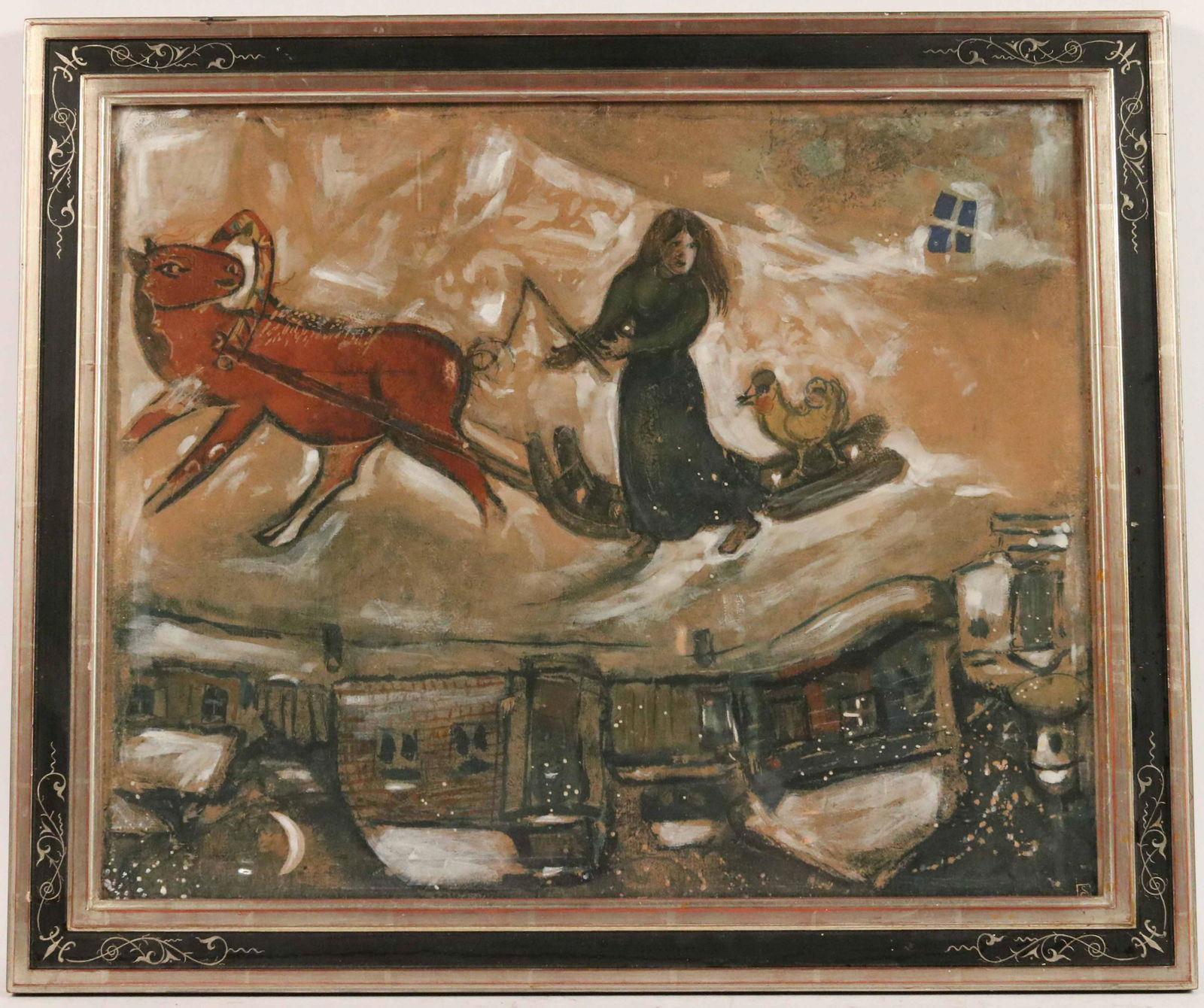 Print, "Le Cheval Rouge" by Marc Chagall (1 of 5)