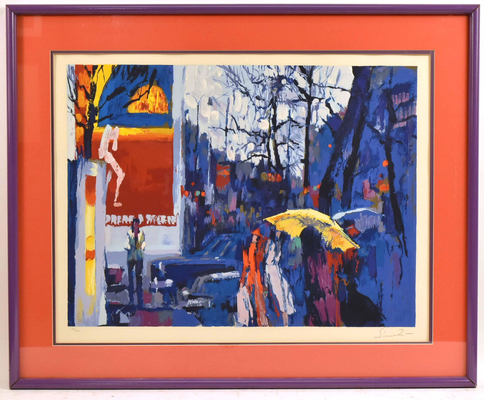 Print, Abstract Street Scene, Nicola Simbari (1 of 8)