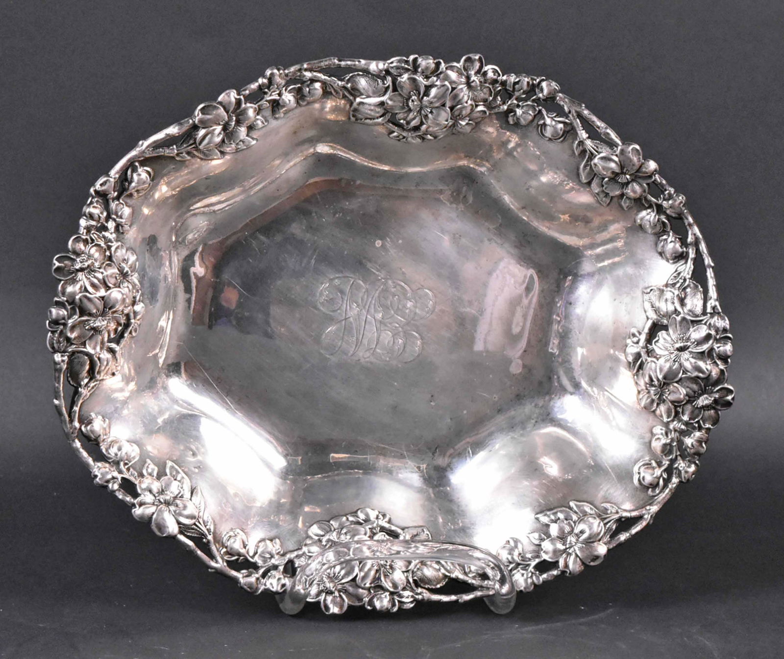 American Sterling Silver Oval Serving Bowl (1 of 6)