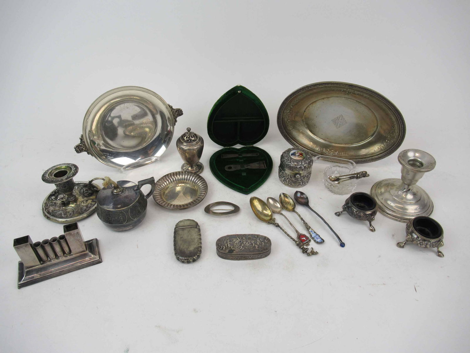 800 Silver Miniature Chamberstick (1 of 14)