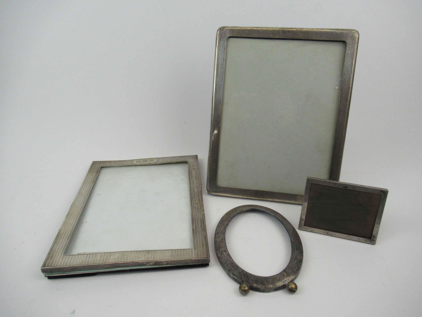 Four Sterling Silver Picture Frames (1 of 5)