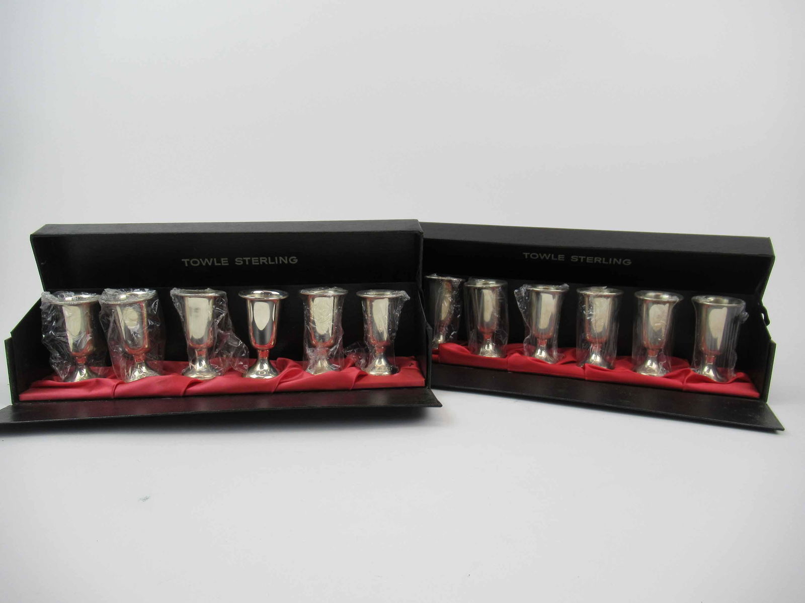 Two Boxed Set Six Towle Sterling Silver Cordials (1 of 7)