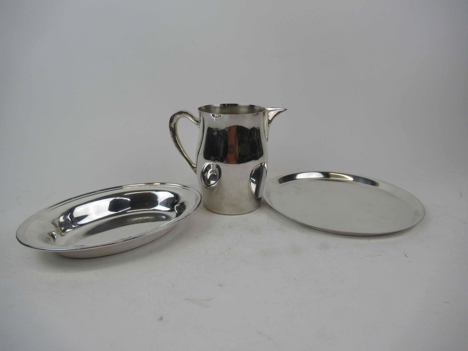Three Silver Plated Table Items (1 of 5)