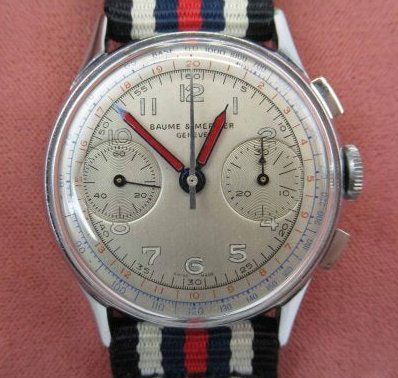 Vintage Baume Mercier Chronograph Watch with Box (1 of 8)
