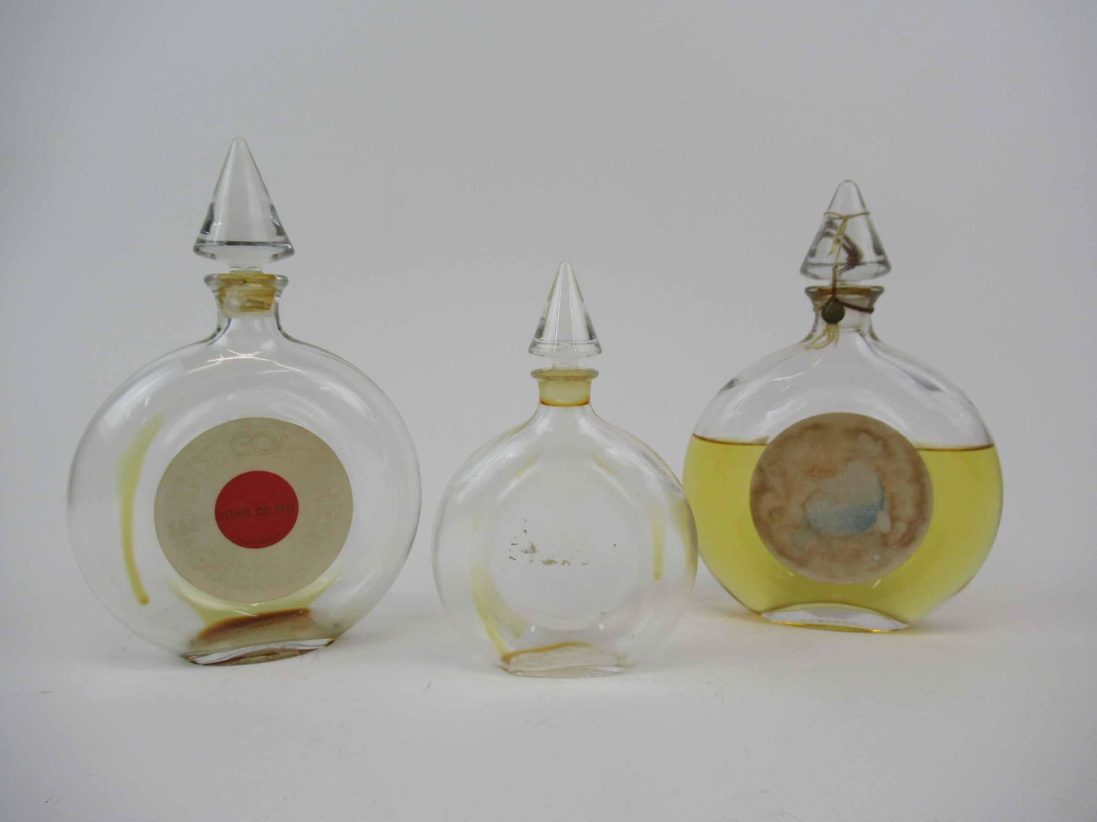 Three Assorted Guerlain Eaude Cologne Bottles (1 of 9)