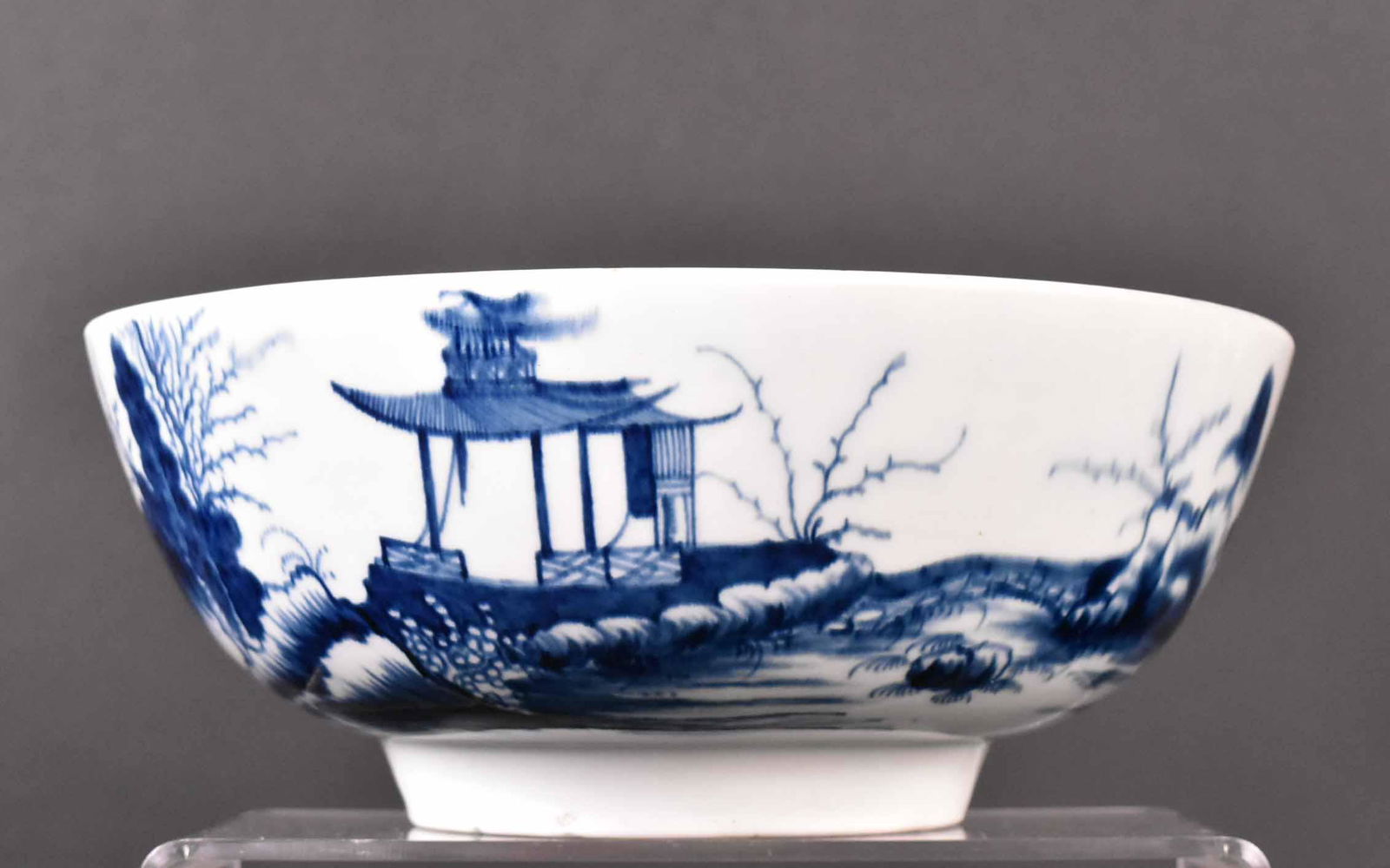 Antique Worcester Dr. Wall Asian Serving Bowl (1 of 7)